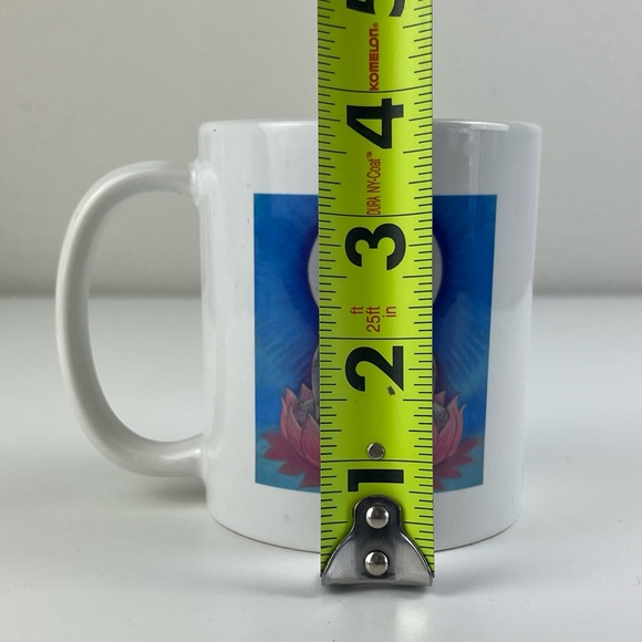 ORCA COATINGS Sue Halstenberg Art Ceramic Goddess Mugs Set of 2 Lakshmi Kuan Yin - Picture 13 of 15